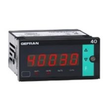 GEFRAN 40B96 - FORCE, PRESSURE AND DISPLACEMENT TRANSDUCER INDICATOR WITH INPUT FOR STRAIN-GAUGE OR